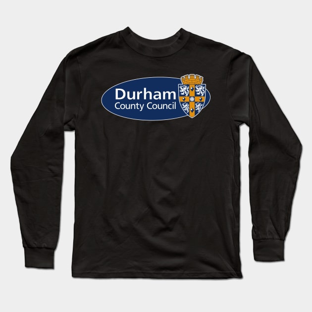 Durham County Council Long Sleeve T-Shirt by Wickedcartoons